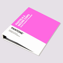 Load image into Gallery viewer, Pantone Pastels & Neons Chips Coated & Uncoated GB1504B closed binder product image