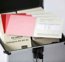 Load image into Gallery viewer, RAL Classic 841GL Primary Standards box close up