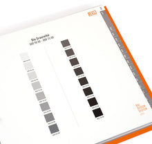 Load image into Gallery viewer, RAL Design Plus D4 Colour Atlas RALD4PLUS black grey page example image