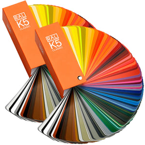 RAL Classic K5 Semi Matt OR Gloss Colour Chart Fan (RALK5) @ £42.95 ex vat