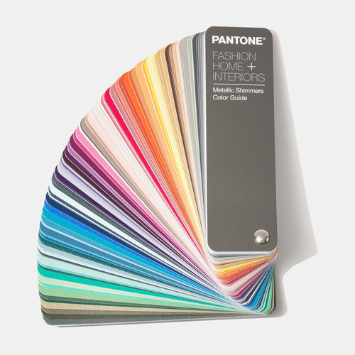 Pantone Fashion Home Interiors Metallic Shimmers Colour Guide FHIP310N product image open fan