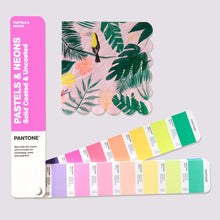 Load image into Gallery viewer, Pantone Pastels Neons Coated Uncoated Guide GG1504A Graphics lifestyle image