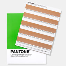 Load image into Gallery viewer, Pantone Lighting Indicator Stickers D50 (LNDS-1PK-D50) product imags