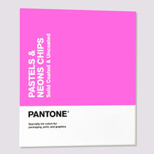 Load image into Gallery viewer, Pantone Pastels &amp; Neons Chips Book of Coated &amp; Uncoated GB1504B product image front